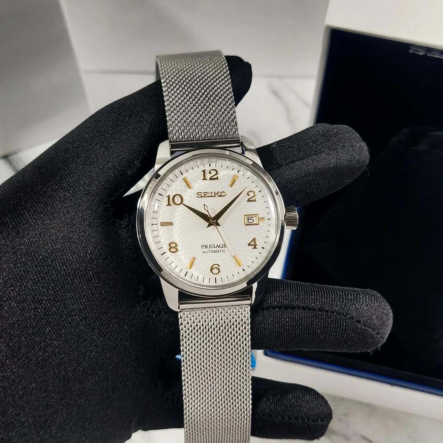 Seiko Presage Cocktail SRPF3771 White Dial
