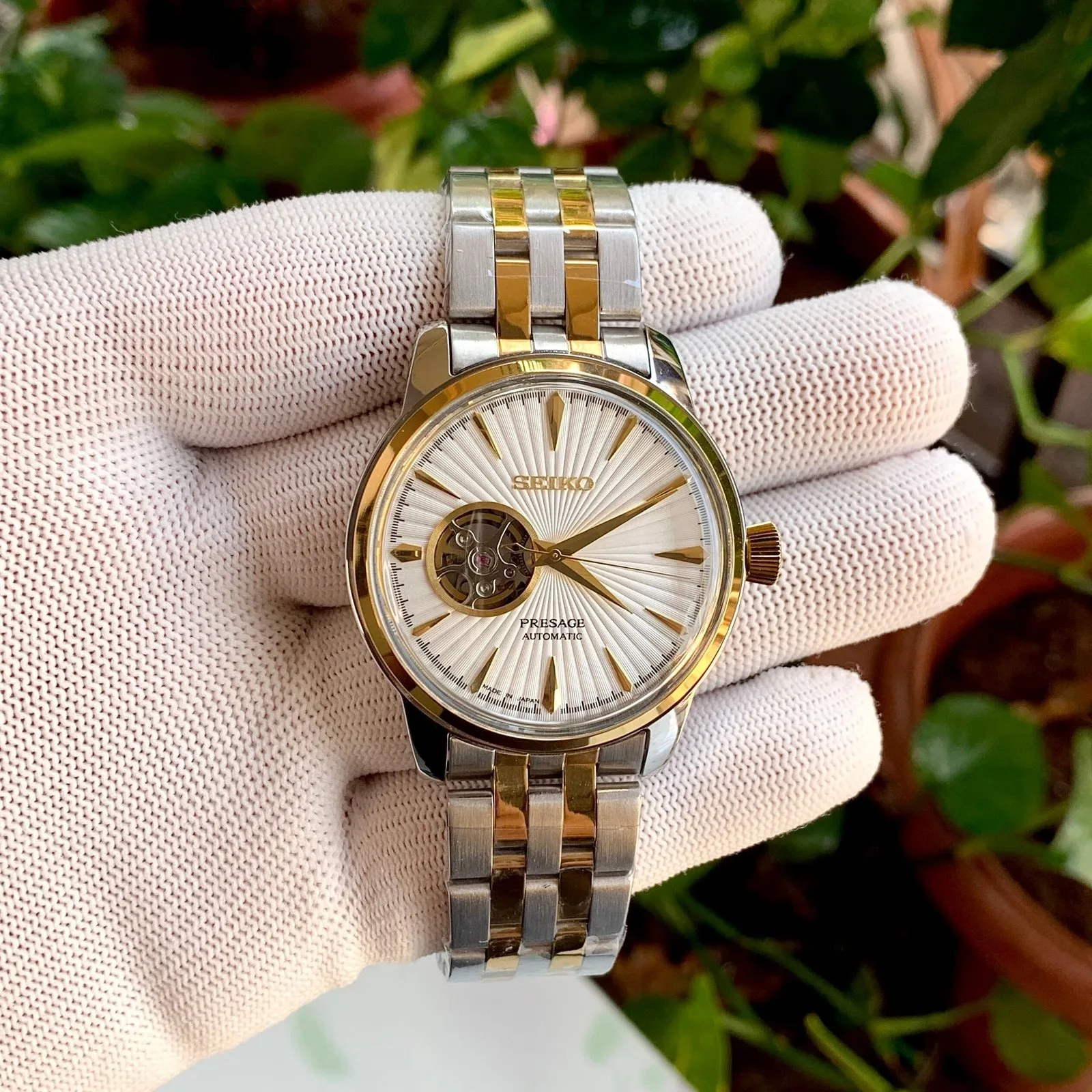 Seiko Presage Cocktail SRPF3771 White Dial