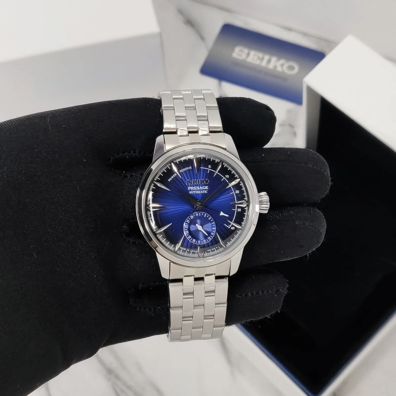 Seiko Presage Cocktail SSA347J Blue Dial