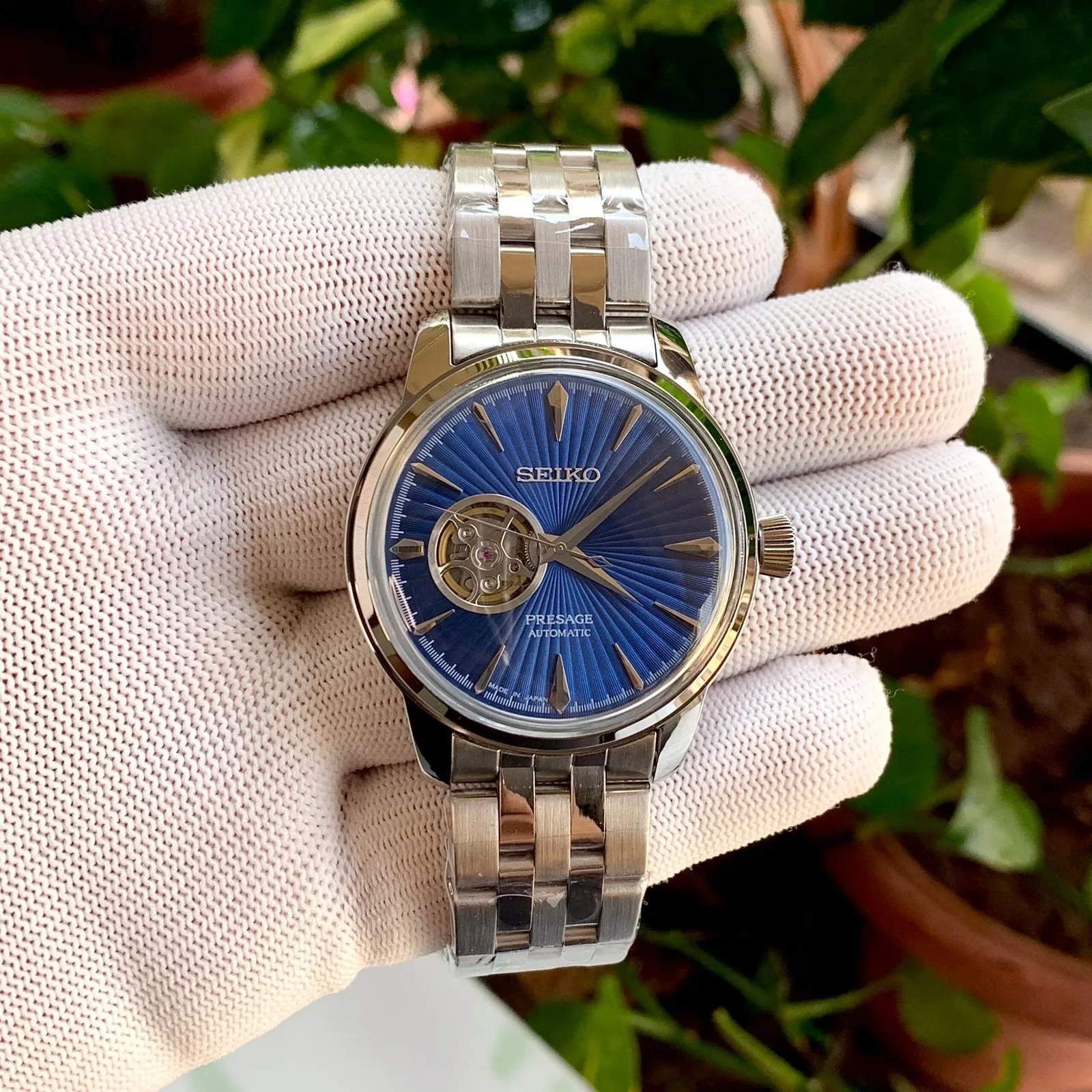 Seiko Presage Cocktail Two Tone Blue Dial