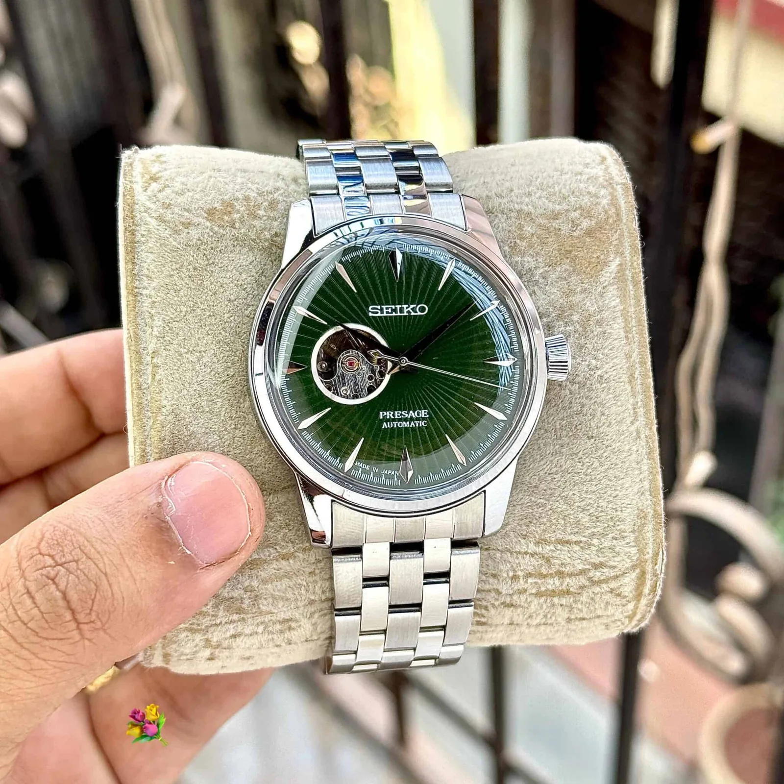 Seiko Presage Open Heart SSA441J1 Cocktail Fist Copy Watch