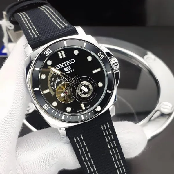Seiko Tourbillon Black 43mm Watch