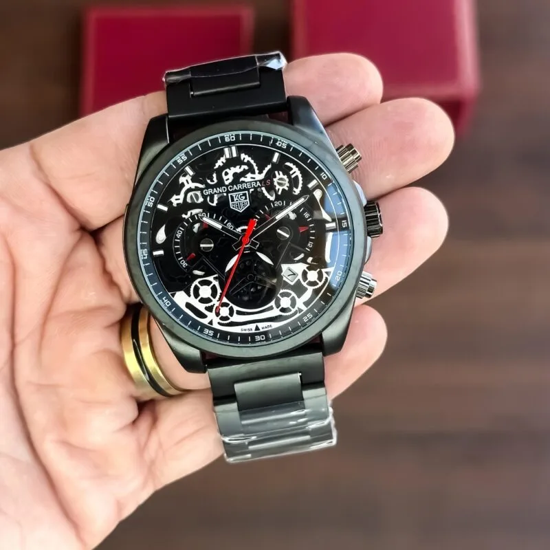 Tag Heuer Grand Carrera CR-7 Limited Edition Black Just Cavalli