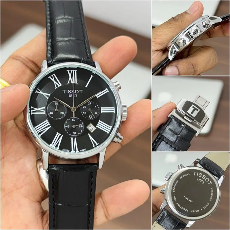 Tissot 1853 Roman Black  Watch
