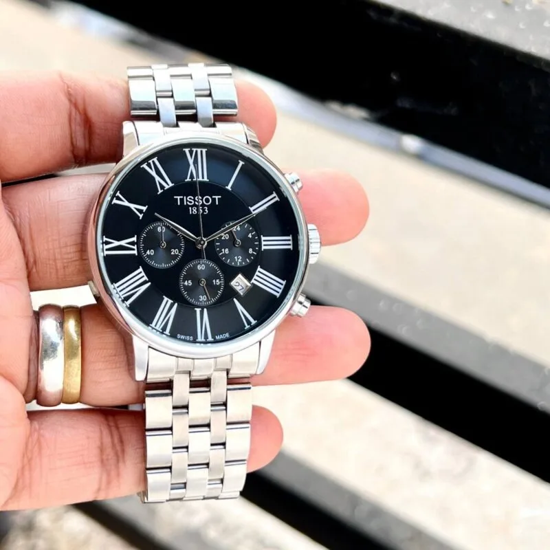 Tissot 1853 Roman Black  Watch