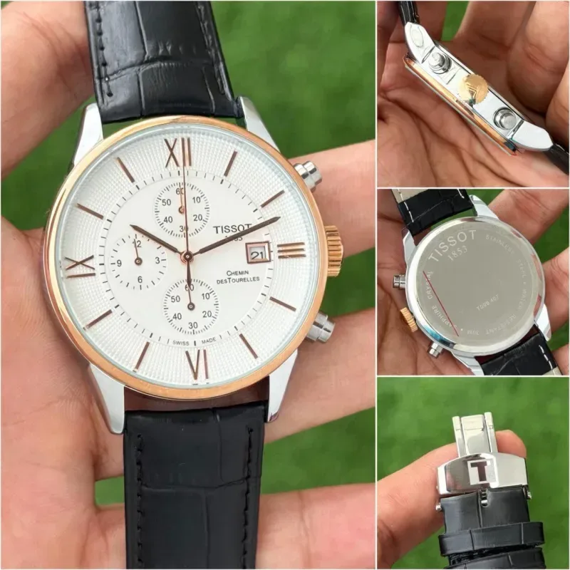 Tissot Chemin Des Tourelles 1853 Original White Dial Watch