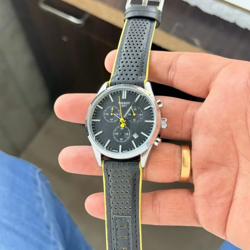 Tissot Classic PR100 Black Chronograph