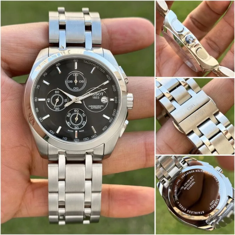Tissot Couturier 1853 Black Dial  Watch