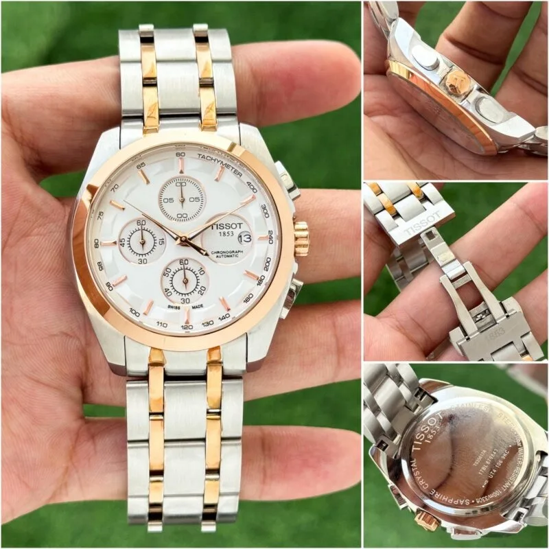 Tissot Couturier 1853 White Dial