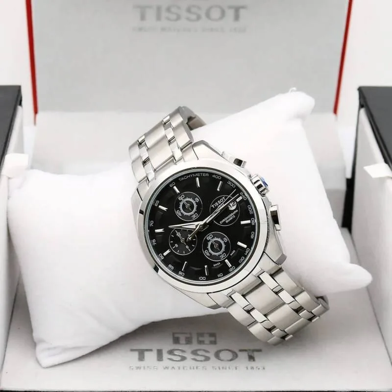 Tissot Couturier Chronograph Black Watch