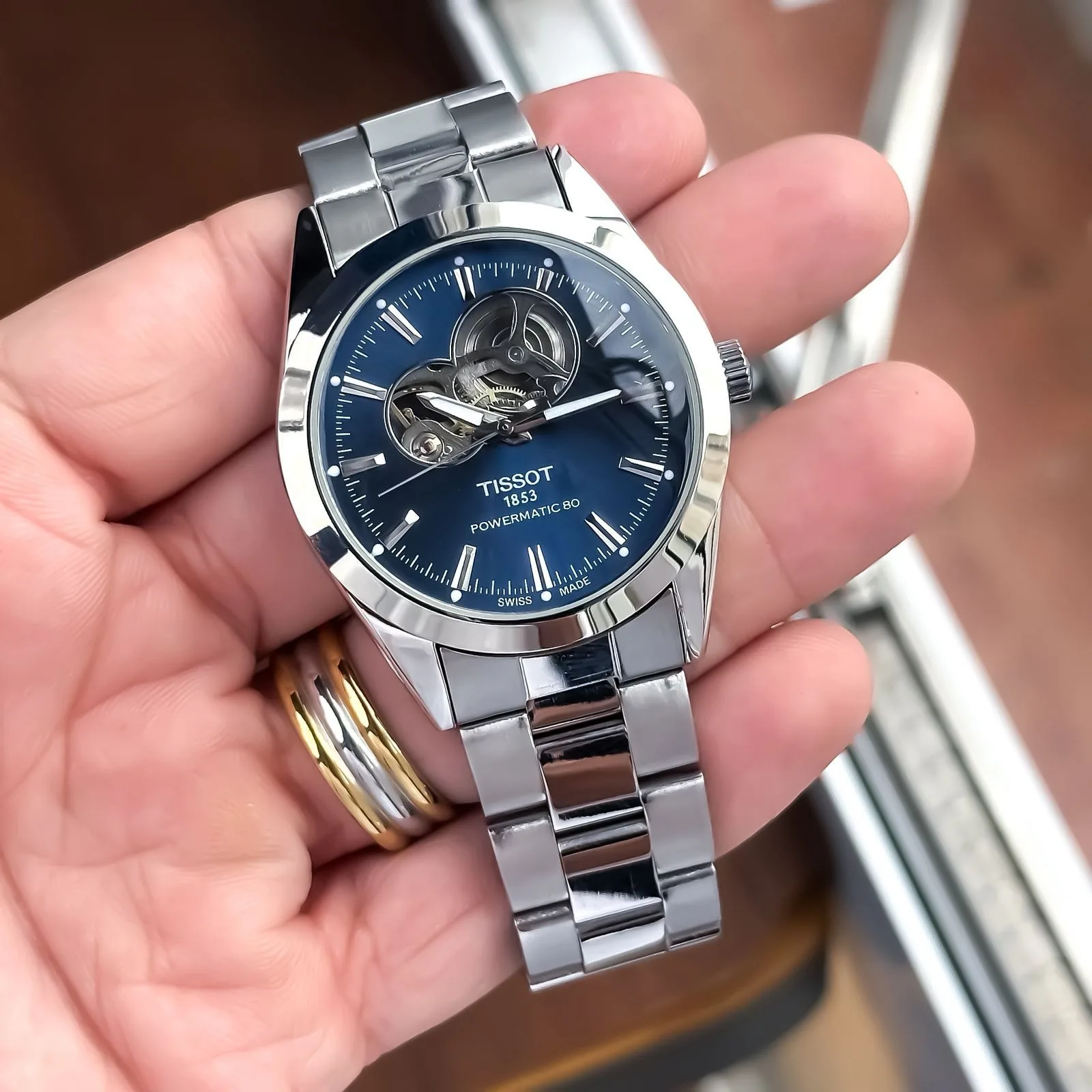 Tissot Gentleman Powermatic 80 Silicium Blue