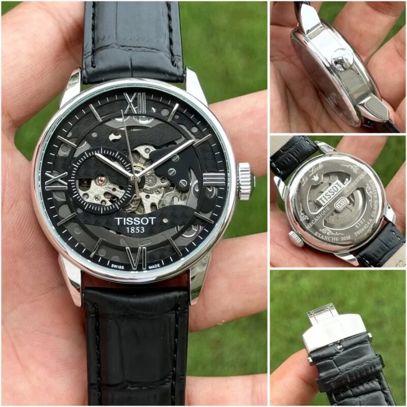 Tissot LeLocle Skeleton Black