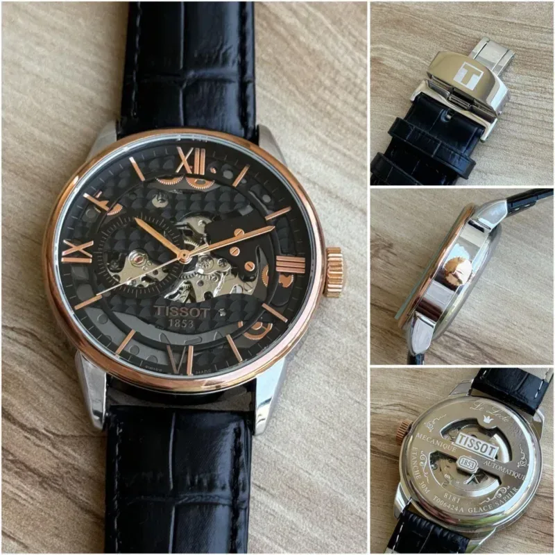 Tissot LeLocle Skeleton Black