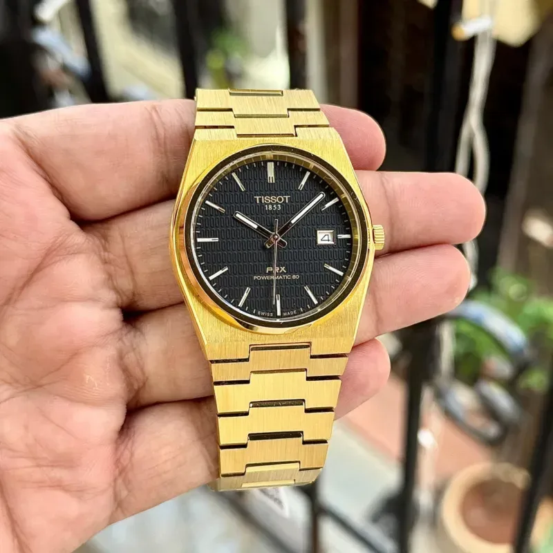 Tissot PRX Full Gold Quartz Watch