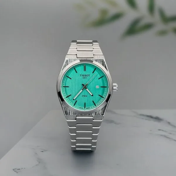 Tissot PRX Green Quartz