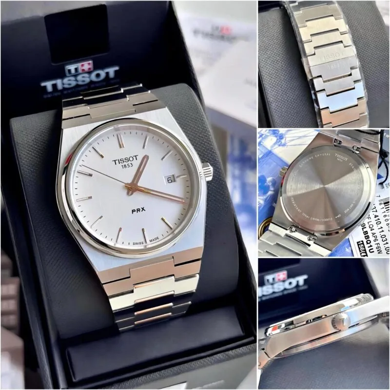 Tissot PRX White Dial Watch