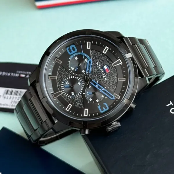 Tommy Hilfiger Chronograph Black Dial 44mm