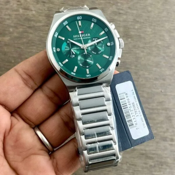 Tommy Hilfiger Dexter Black Dial Stainless Steel