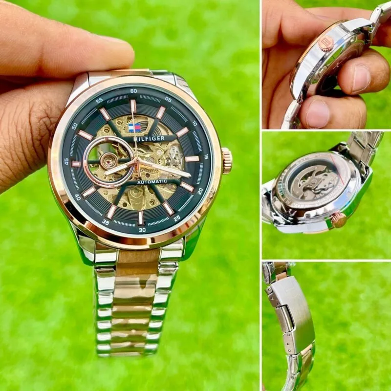 Tommy Hilfiger Modern Automatic Skeleton Dial