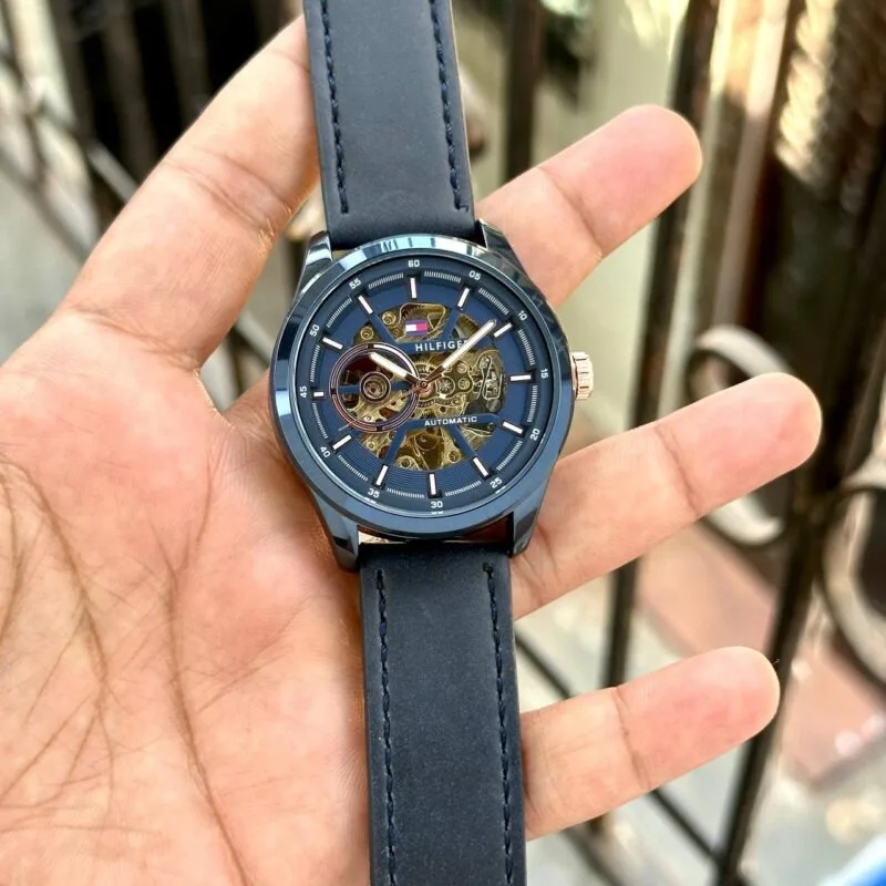 Tommy Hilfiger Modern Automatic Skeleton Dial