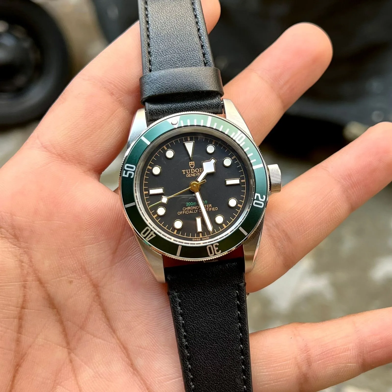 Tudor Black Bay 58 Green Bezel Edition