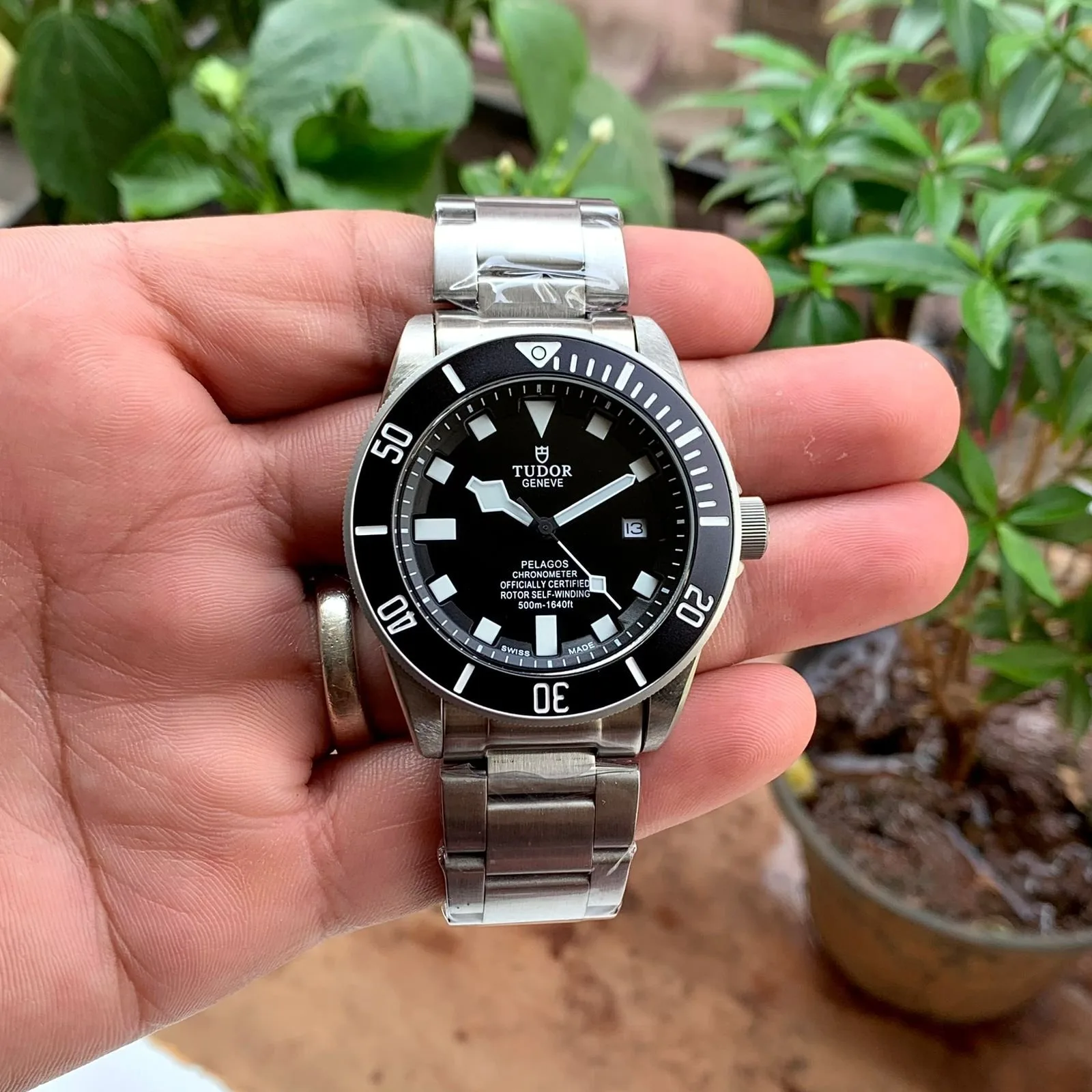 Tudor Black Bay Chronograph Silver Bezel Automatic