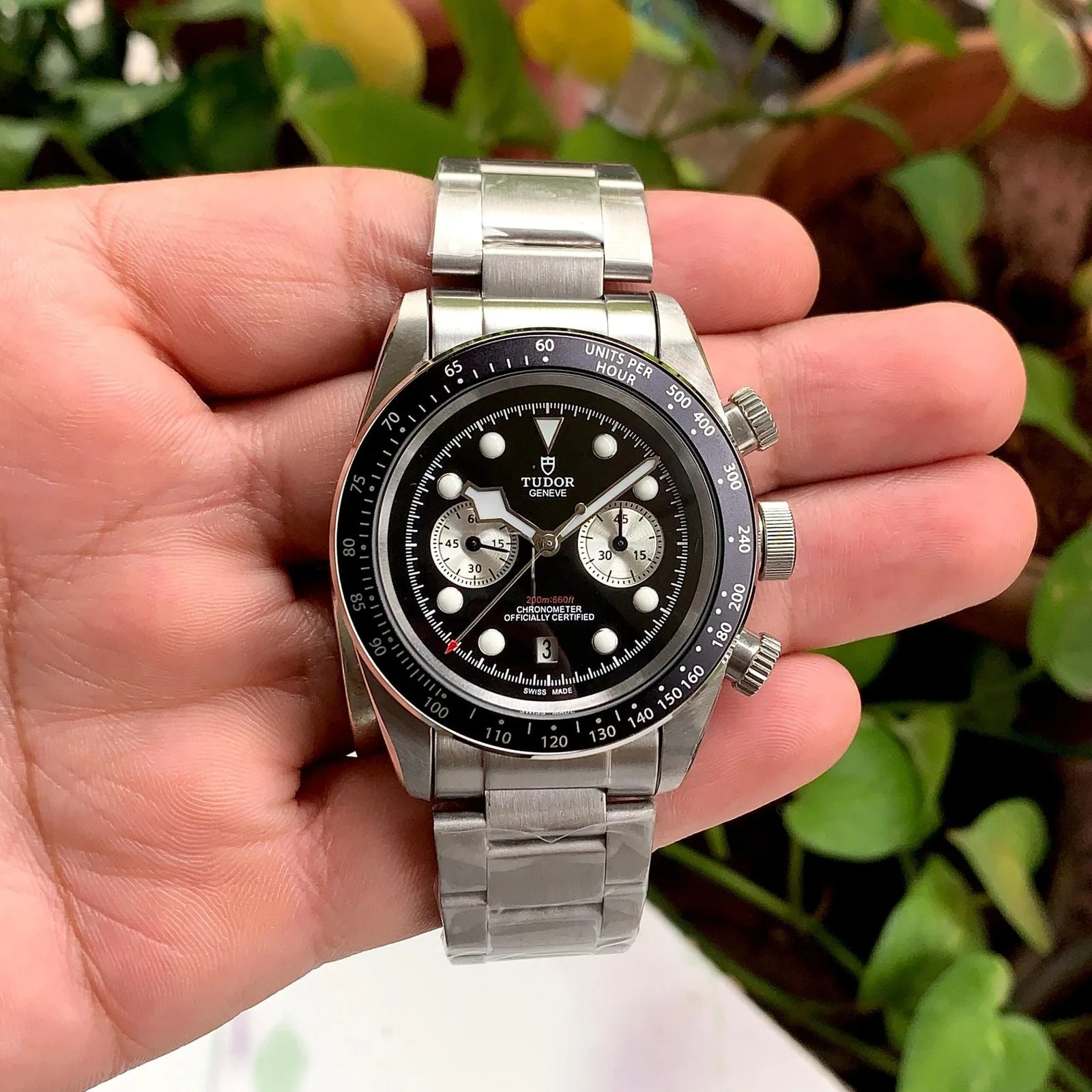 Tudor Black Bay Chronograph Silver Dial